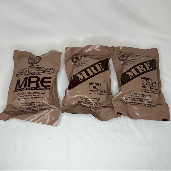 You choose your own flavor. US Military MRE Meal Ready to Eat Wornick Amerqual. - Picture 4 of 6